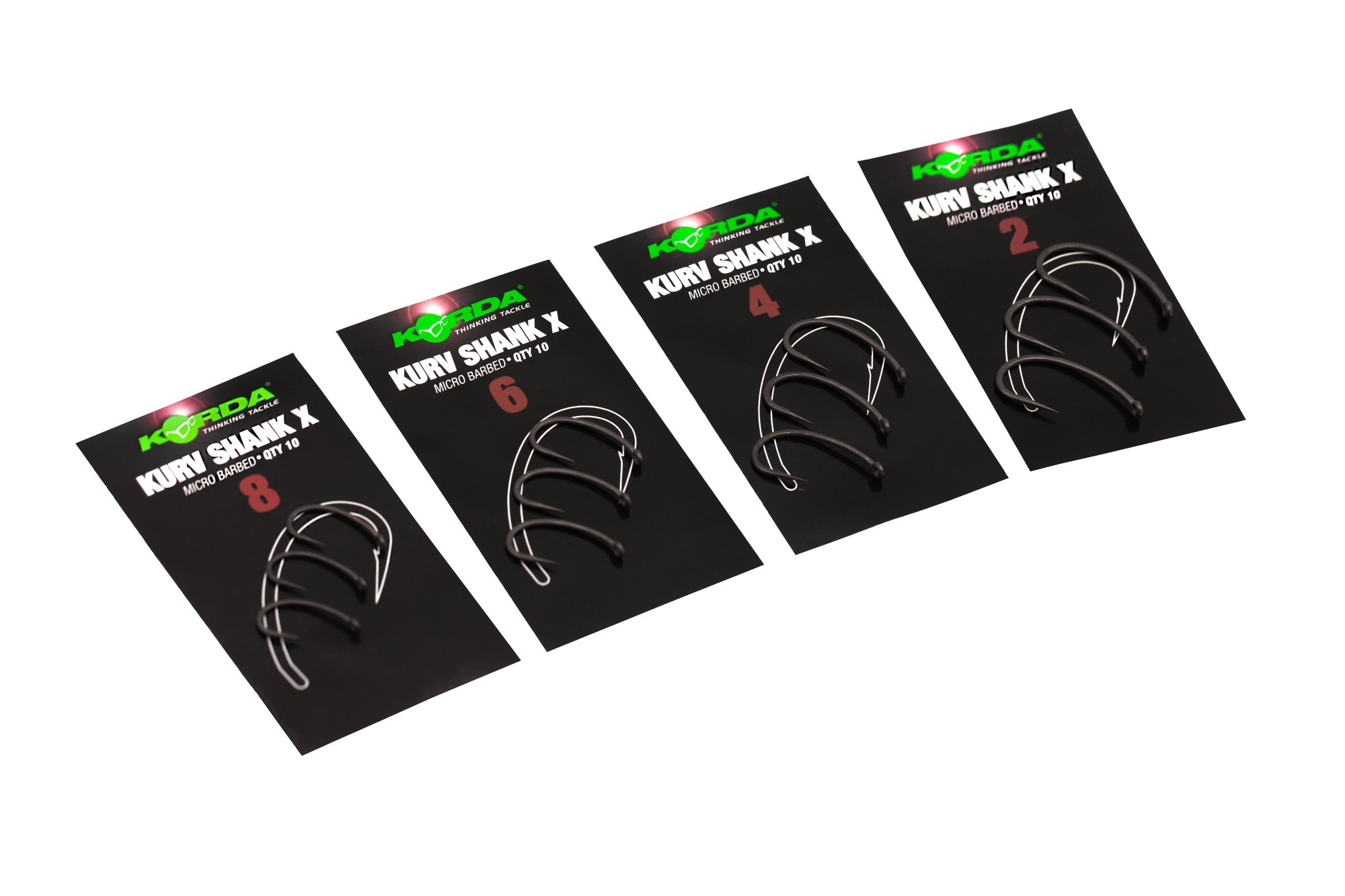 Korda Kurv Shank X Micro Barbed Hooks